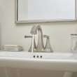 Crawford 4-Inch Centerset 2-Handle Bathroom Faucet 1.2 gpm/4.5 L/min With Lever Handles, 7612207.295