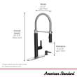 Grayson Semi-Professional Single-Handle Kitchen Faucet, 7612350.243