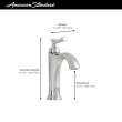 Glenmere Single Hole Single-Handle Bathroom Faucet 1.2 gpm/4.5 L/min With Lever Handle, 7617107.002
