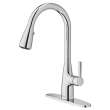 Hillsdale Single-Handle Pull-Down Dual Spray Kitchen Faucet, 7617300.002