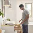 Studio(R) S Above Counter Sink Top with Center Hole Only, 7813001.478