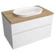Studio(R) S Above Counter Sink Top with Center Hole Only, 7813001.478