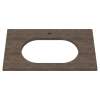 Studio(R) S Above Counter Sink Top with Center Hole Only, 7813001.479