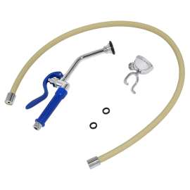 Bedpan Cleanser With Self-Closing Valve and Hook, 7866115.002