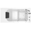 2848.609.ARW As Walk In Tubs 28-In X 48-In Walk-In Air Spa Bathtub With Right Hand Drain