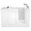 2848.609.CRW As Walk In Tubs 28-In X 48-In Walk-In Air Spa And Whirpool Massage Bathtub With Right Hand Drain