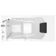 3052.609.ALW As Walk In Tubs 30-In X 52-In Walk-In Air Spa Bathtub With Left Hand Drain