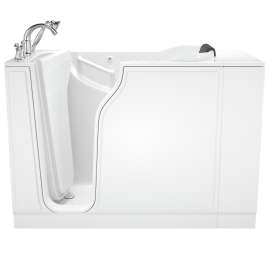 3052.609.CLW As Walk In Tubs 30-In X 52-In Walk-In Air Spa And Whirlpool Massage Bathtub With Left Hand Drain