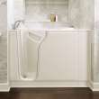 3052.609.WL-M As Walk In Tubs 30-in. x 52-in. Walk-In Whirlpool Massage Bathtub with Left-Hand Drain and Tub Faucet