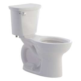 Right Height Elongated 1.28 Gpf 2-Piece Toilet, in Linen