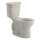 Cadet Pro 1.28 GPF 2-Piece Round Front Toilet With 12-In Rough-In