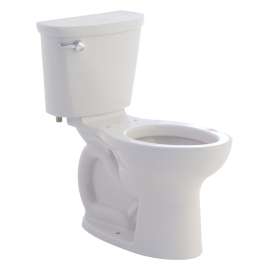 Elongated Two-Piece Right-Height 1.28 GPF Toilet in Bone
