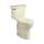 Compact Right Height Elongated 14 Inch Rough-In 1.28 Gpf 2-Piece Toilet, in Bone