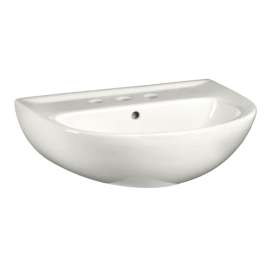 0467.008-M Pedestal Lavatory Top without Pedestal Leg with Three Faucet Holes (8 Centers)