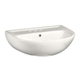Pedestal Lavatory Top without Pedestal Leg with Three Faucet Holes (4 Centers)