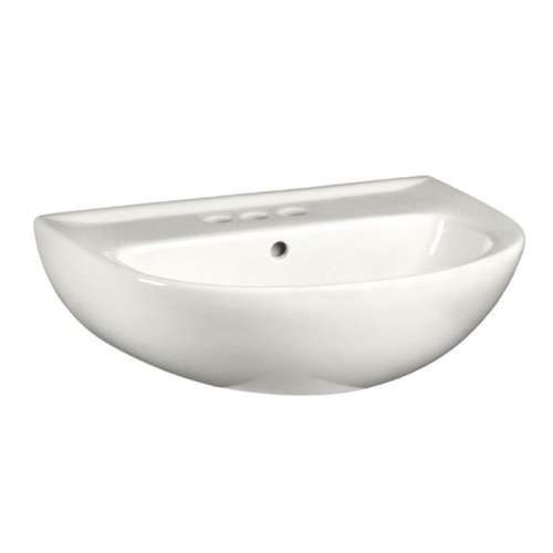 American Standard 24-In Pedestal Lavatory Top With 3 Faucet Holes (4 Centers)