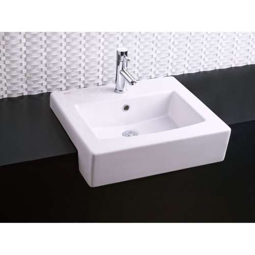 American Standard Boxe Lavatory Sink With 3 Faucet Holes (8 Centers)