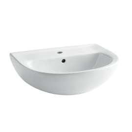 Pedestal Lavatory Top without Pedestal Leg with Single Faucet Hole