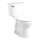 211BA004.020 Right Height Round Front 1.6 Gpf 2-Piece Toilet, in White