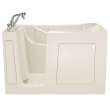3060.509.ALL 30-in. x 60-in. Walk-In Air Spa Bathtub with Left-Hand Drain and Tub Faucet in Linen