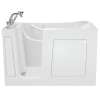 3060.509.WLW 30-in. x 60-in. Walk-In Whirlpool Massage Bathtub with Left-Hand Drain and Tub Faucet in White