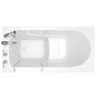 3060.509.SLW 30-in. x 60-in. Walk-In Soaking Bathtub with Left-Hand Drain and Tub Faucet in White