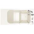 2848.509.AR-M Gelcoat Wit 28-in. x 48-in. Walk-In Air Spa Bathtub with Right-Hand Drain and Tub Faucet