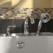2848.509.SR-M Gelcoat Wit 28-in. x 48-in. Walk-In Soaking Bathtub with Right-Hand Drain and Tub Faucet