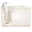 30-in. x 52-in. Walk-In Soaking Bathtub with Left-Hand Drain and Tub Faucet in Linen