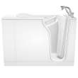 30-in. x 52-in. Walk-In Air Spa and Whirlpool Massage Bathtub with Right-Hand Drain and Tub Faucet in White