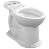 Right Height Elongated Toilet Bowl in White