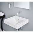 Everclean Wall-Hung Bathroom Sink in White