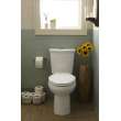 H2Option Dual Flush Elongated 0.92/1.28 Gpf 2-Piece Toilet, in Bone