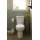 H2Option Dual Flush Elongated 0.92/1.28 Gpf 2-Piece Toilet, in Bone