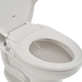 Manual SpaLet Seat with Telescoping Cover in White