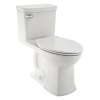 Right Height Elongated One-Piece Toilet with Seat, in White