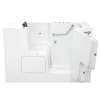 32-in. x 52-in. Outward Opening Door Walk-In Air Spa and Whirlpool Massage Bathtub with Right Door/Drain in White