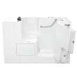 32-in. x 52-in. Outward Opening Door Walk-In Air Spa Bathtub with Right Door/Drain in White