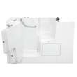 32-in. x 52-in. Outward Opening Door Walk-In Air Spa Bathtub with Left Door/Drain in White