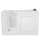 Gelcoat Wit 30-In X 60-In Walk-In Soaking Bathtub With Left Hand Drain