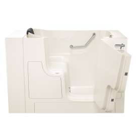 Gelcoat Wit 30-In X 52-In Walk-In Soaking Bathtub With Right Hand Drain
