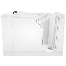 Gelcoat Wit 30-In X 52-In Walk-In Whirlpool Massage Bathtub With Right Hand Drain