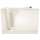 Gelcoat Wit 30-In X 52-In Walk-In Air Spa And Whirpool Massage Bathtub With Left Hand Drain
