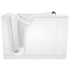 Gelcoat Wit 30-In X 52-In Walk-In Air Spa Bathtub With Left Hand Drain