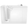 Gelcoat Wit 30-In X 52-In Walk-In Air Spa Bathtub With Left Hand Drain