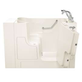 30-in. x 52-in. Outward Opening Door Walk-In Soaking Bathtub with Right Door/Drain and Tub Faucet