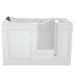 Acrylic Wit 32-In X 60-In Walk-In Soaking Bathtub With Right Hand Drain