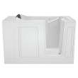 Acrylic Wit 30-In X 51-In Walk-In Whirpool Massage Bathtub With Right Hand Drain