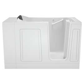 Acrylic Wit 30-In X 51-In Walk-In Whirpool Massage Bathtub With Right Hand Drain