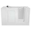 Acrylic Wit 30-In X 51-In Walk-In Soaking Bathtub With Right Hand Drain